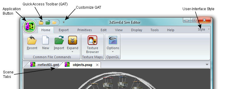 3DSimED Ribbon